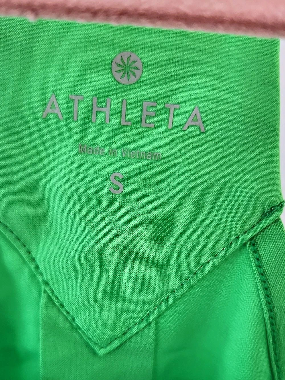 Athleta Green Racerback Tank Size Small - Picture 2 of 6